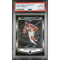 Graded 2018 Panini Chronicles Mikal Bridges #577 Rookie RC Basketball Card PSA 10 Gem Mint