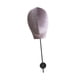 thumbnail image 5 of Cabeza de maniquí para peluca, modelo de cabeza de maniquí, soporte de pared resistente para decoración del hogar, soporte para pelucas, sombrero Gris, 5 of 9