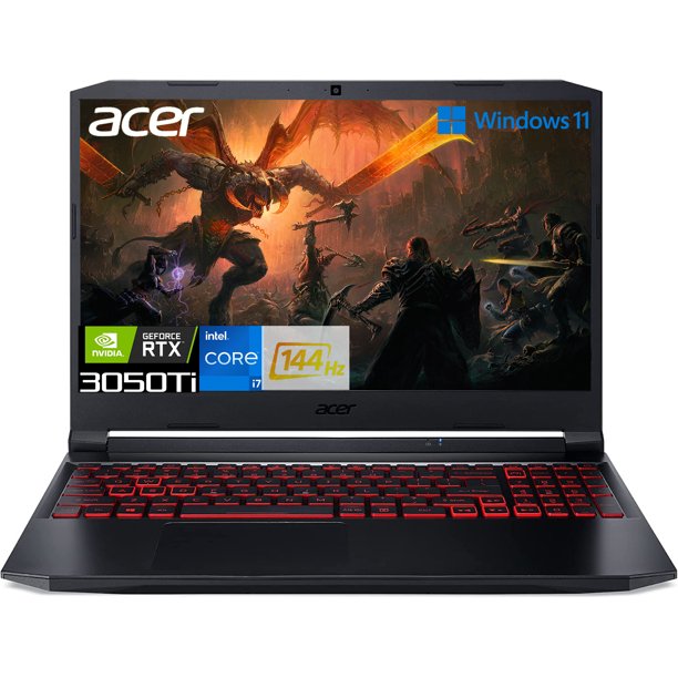 Acer Nitro 5 15.6" Gaming Laptop, Intel Core i711800H Processor