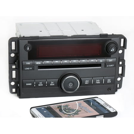 Restored Pontiac Torrent 2008 Radio AM FM 6 Disc CD w Bluetooth Music 25887902 - Unlocked (Refurbished)