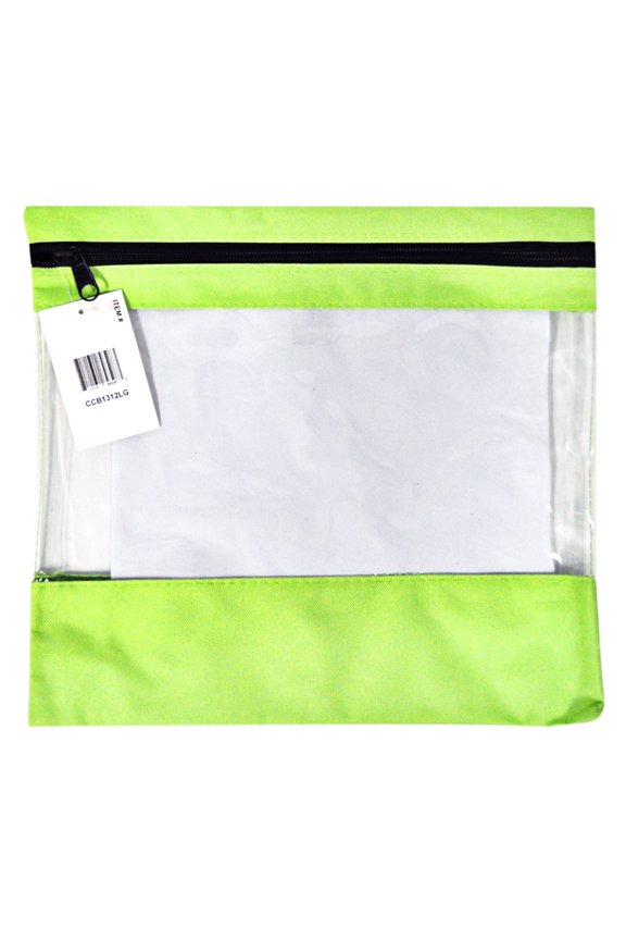 Craft Caddy Bag 13 Inch By 12 Inch Lime Green