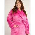 thumbnail image 4 of Joyspun Women's Plush Robe, Sizes S to 3X, 4 of 5