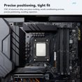 thumbnail image 3 of LGA1700 Anti Bending Buckle, Stress Bending Fixer, Curved Pressure Plate, CPU Fixing Buckle, Fully Fitted Installation, Black, 3 of 7