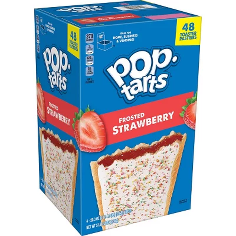 Pop-Tarts, Frosted Strawberry (48 Ct.)