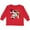 Red, variant on Inktastic I'm Three-cowboy Riding Horse Birthday Boys Long Sleeve Toddler T-Shirt