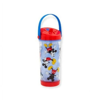 Disney Mickey & Minnie Mouse Flip Top Water Bottle 802355