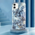 thumbnail image 3 of Dteck Phone Case for Apple iPhone 11 6.1 inch,Marble Stone Design Pattern TPU Soft Silicone Shockproof Ultra Slim Thin Anti-scratch Back Case Cover,Gray Marble, 3 of 5