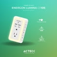 thumbnail image 3 of Cargador de Pared ACTECK ENERGON LUMINA CP515 7 Conectores + 2 USB + USB-C Blanco Acteck AC-936484, 3 of 6