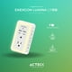 thumbnail image 3 of Cargador de Pared ACTECK ENERGON LUMINA CP515 7 Conectores + 2 USB + USB-C Blanco Acteck AC-936484, 3 of 6