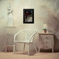 thumbnail image 4 of Berzel, Erin 11x14 Black Modern Framed Museum Art Print Titled - Retro Bar Stools II, 4 of 5