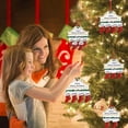 thumbnail image 3 of 1pc Christmas Ornament 2023 With Name Family Of 2/3/4/5/6/7/8 Stocking Custom Christmas Ornament Customized Christmas Tree Ornaments Christmas Decorations For Christmas Tree, 3 of 6