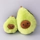 thumbnail image 2 of 1 pieza/20 cm creativo muñeco de peluche de aguacate de pelo largo, muñeco de dibujos animados de aguacate de frutas TUNC Sencillez, 2 of 4