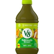 V8 Deliciously Green 100% Fruit and Vegetable Juice, 46 fl oz Bottle