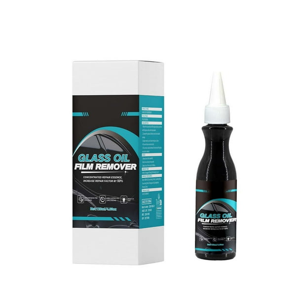 Pisexur Accesorios Para AutoEliminación de película de aceite de coche, eliminación de película de aceite de vidrio, eliminación de suciedad, limpieza de vidrios, potente eliminación de película de