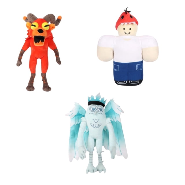 Muñeco de peluche Milo y Chip, juguete de felpa suave y abrazable de 10 pulgadas, almohada linda y kawaii, decoración y regalo para fans, peluche para aliviar el estrés, merchandising,A01_ 3 piezas