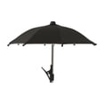 thumbnail image 2 of Black Phone Umbrella Clip On Sun Shade, Anti Glare UV Protection Waterproof Cell Phone Umbrella Stand for Outdoor Selfies Video Calls Photography, Adjustable Angle Polyester Mini Parasol, 2 of 6