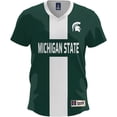 thumbnail image 2 of Men's GameDay Greats  Green Michigan State Spartans Lightweight Soccer Fashion Jersey, 2 of 4