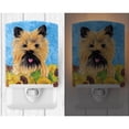 thumbnail image 2 of Cairn Terrier in Summer Flowers Ceramic Night Light, 2 of 2