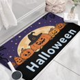 thumbnail image 3 of Spider Bat Front Door Mat,Home Decor Happy Halloween Low-Profile Door Mat 17x31.5 Inch Throw Rug for Room Winter Laundry, 3 of 4