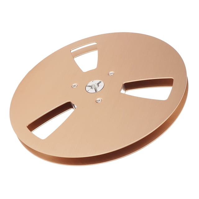 Carrete de cinta vacía con orificio, carrete de recogida vacío de 1/4 y 7 pulgadas para carrete de cinta vacía de pulgadas TEAC, estética elegante