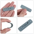 thumbnail image 3 of Toystoory 50 etiquetas de cuero hechas a mano, etiquetas profesionales para etiquetas de costura profesionales únicas, fáciles De coser, 3 of 6