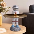 thumbnail image 4 of GROWTH TANK Creative Astronaut Statue Ornament Trinkets for Decoration P, 4 of 7