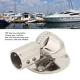 thumbnail image 3 of Base De Antena Para Barco, Malla De Engranajes A Prueba De óxido De Grado Marino, Abrazadera De Tubo De Montaje En Riel De Trinquete Ajustable Confiable De 180 Grados,, 3 of 7