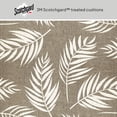 thumbnail image 6 of Better Homes & Gardens Ezra Outdoor HDPE Sofa, White with Neutral Palm Cushions, 6 of 9