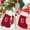 G, variant on Christmas Stocking,Classic Knitted Wool Hosiery Embroidered Letters with Red Patterns Stockings Santa,Candy Jar for Family Holiday Christmas Decorations Gift Bag with Letter C