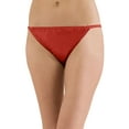 thumbnail image 4 of INTIMO Womens' Classic Silk String Bikini Party Underwear Panties, 4 of 4