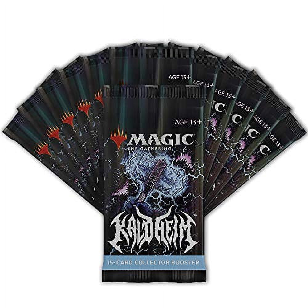 Magic The Gathering Kaldheim Collector Booster Box | 12 Packs (180 Magic Cards)