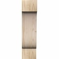 thumbnail image 2 of 6"W x 8"D x 24"H Newport Rough Sawn Corbel, Douglas Fir, 2 of 9