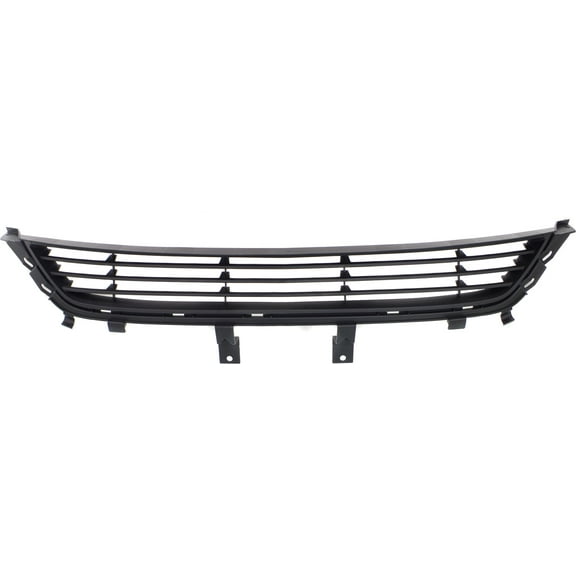 Bumper Grille Compatible With 2011-2015 Chevrolet Volt Front Textured Black