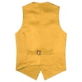 thumbnail image 4 of Alvivi Mens Shiny Sequin Suit Vest V-Neck Party Dress Stylish Tuxedo Waistcoat Sleeveless Jacket Gold 3XL, 4 of 7