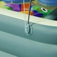 thumbnail image 4 of Baby Inflatable Play Pool, Inflatable Swimming Pool Space Saving Sun Protection Removable Sunshade Foldable Water Fun  for Garden Green,Yellow, 4 of 5
