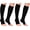 Black, variant on 2 Pairs Open Toe Compression Socks for Women & Men Toeless Socks Circulation 15-20 mmHg is Best Support for All Day Wear Beige&Black