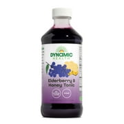 Dynamic Health - Black Elderberry & Honey Liquid Tonic - 8 fl. oz.