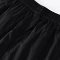 thumbnail image 5 of ITSAME Shorts for Boys, Elastic Waist Loose Fit with Pockets Summer Athletic Casual Shorts Black Size 13-14, 5 of 6