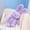Purple, variant on Premium Soft Bunny Plush Doll - Brown Sleeping Companion for Children's Emotional Comfort and Security Support