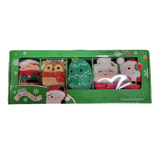 Original Squishmallow Classic Holiday Squad Pack Mini Squishmallows