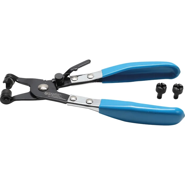 PINZA PARA ABRAZADERAS ELASTICAS CON RETENCIÓN BGS 473