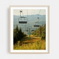 thumbnail image 2 of Lift on Burke Mountain - Burke Vermont Photography Skiing Scenic Nature Autumn Landscape Wilderness Unframed Wall Art Print 12 x 16 inches, 2 of 13