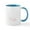 White/Blue Inside, variant on CafePress - Angel Mugs - 11 oz Ceramic Mug - Novelty Coffee Tea Cup
