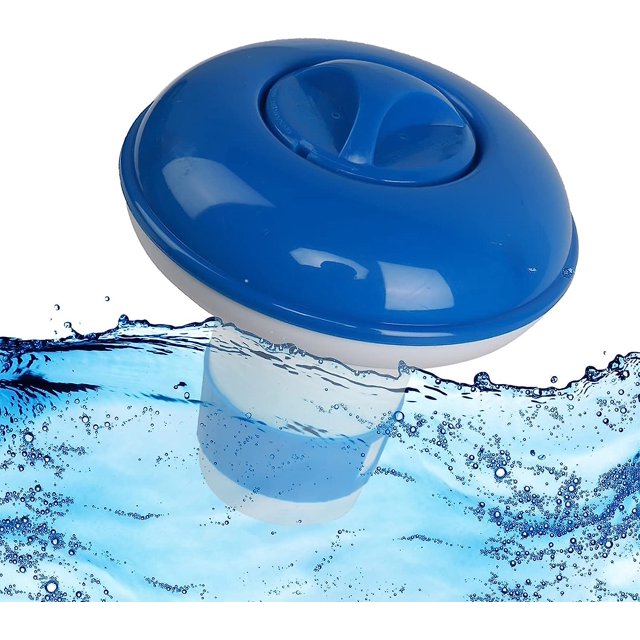 Sailing Dispensador Flotante, Dispensador De Productos Químicos para Piscinas, Flotador De Cloro para Piscinas, Accesorio para Piscinas,45*132*125mm