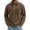 18#Coffee, variant on Mens Ribbed Texture Corduroy Polo Shirt Long Sleeve T Shirt Solid Color Loose Pullover with 3 Button Placket and Chest Pocket Casual Tops for Men Daily Weekend Outings Light Gray L