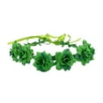thumbnail image 2 of St. Patrick's Day Shamrock Headbands, Flower Crowns Headband, St. Patrick's Day Accessories Green Garland Clovers Garland Party Accessories for Women Men and Girls(6.7x6.7in), 2 of 6