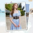 thumbnail image 4 of WHIPPY Women Corset Belt Elastic Waspie Wide Waist Belts for Dresses, 4 of 10
