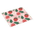thumbnail image 2 of XMXT Microfiber Drying Mat, Cute Flower Strawberry Absorbent Dish Drying Mats for Kitchen Dishes Rack Pad, 16 x 18 inches, 2 of 9