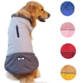 thumbnail image 2 of Chaleco cálido de doble cara para los días fríos de invierno Chaqueta impermeable y reflectante de 360° para mascotas, 2 of 8