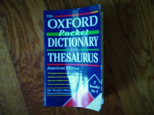 Oxford Mini Dictionary and Thesaurus, 9780199692637, Paperback